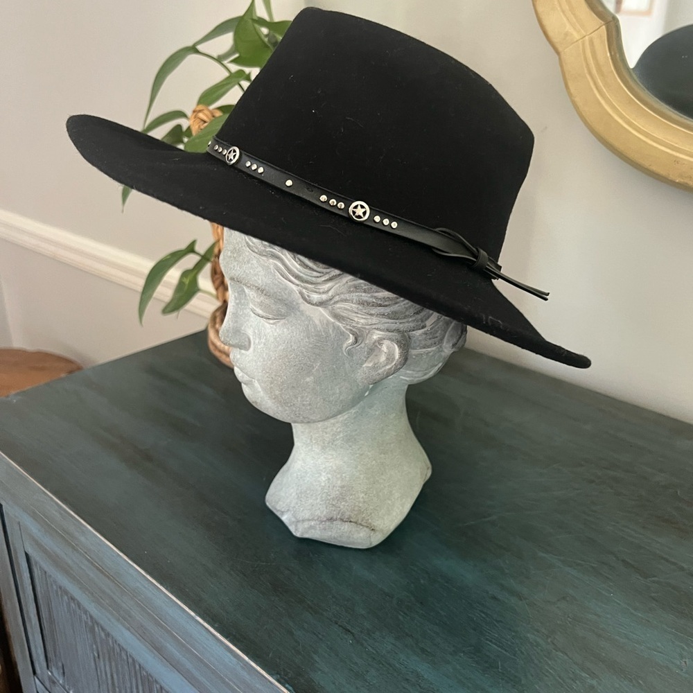Sedona Cody James black western hat with hat band trim